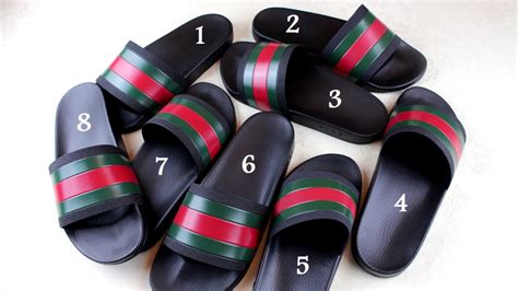 gucci sliders fake